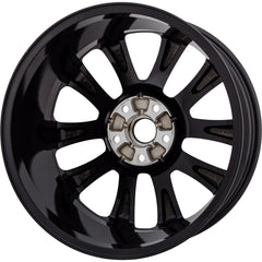 20x8 Factory Replacement New Alloy Wheel for 2017-2022 Jeep Grand Cherokee with 10 Spoke Painted Black