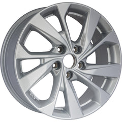 17x7 Factory Replacement New Alloy Wheel for 2019-2021 Hyundai Tucson with 10 Spoke Painted Silver