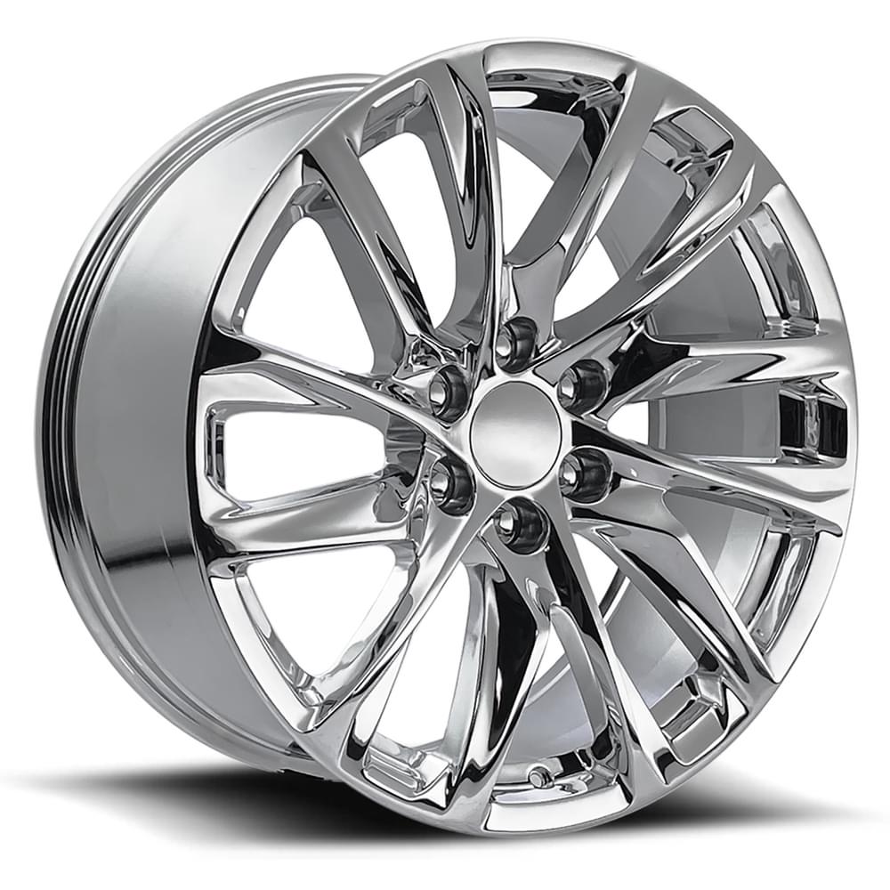 20x9 Aluminum Wheel with 6x5.5 Bolt Pattern - Chrome