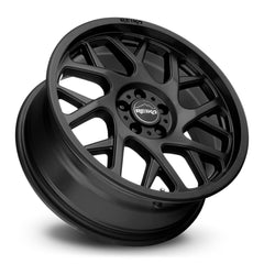17x8 Aluminum Wheel with 5x114.3 Bolt Pattern - Satin Black
