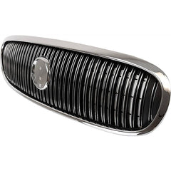 LESABRE 97-99 GRILLE, Plastic, Chrome Shell/Painted Black Insert