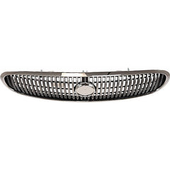 LESABRE 97-99 GRILLE, Plastic, Chrome Shell/Painted Black Insert