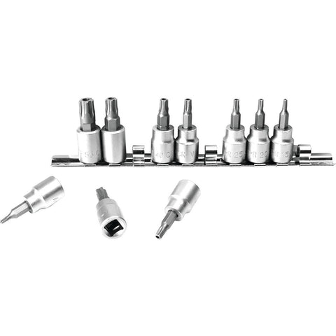 Wilmar Hand Tools 10 pc. 5 Lobe Socket Set