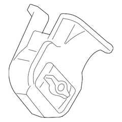 Mopar® 52090305AG - Driver Side Engine Mount