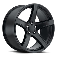 20x9.5 Aluminum Wheel with 5x115 Bolt Pattern - Satin Black