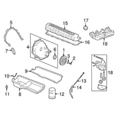 Mopar® 53010445AB - Engine Oil Dipstick