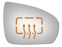 Burco - Passenger Side View Mirror Heated For Heated Mercedes Cls E Sl Slk Class Rh Convex