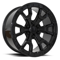 20x9 Aluminum Wheel with 6x5.5 Bolt Pattern - Gloss Black