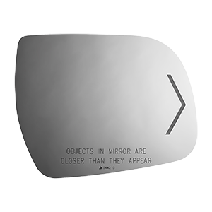 Burco - Passenger Side View Mirror W Signal For Toyota Sienna Rh Convex Signal E C Fitover