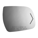 Burco - Passenger Side View Mirror W Signal For Toyota Sienna Rh Convex Signal E C Fitover