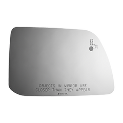 Burco - Passenger Side View Mirror W Blind Spot Cross Path For Ford Edge Mkx Rh Convex Bldspt Crspth Fitover - 5503BC