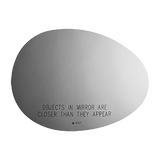 Burco - Passenger Side View Mirror For Mini Cooper Rh Convex E C Fitover