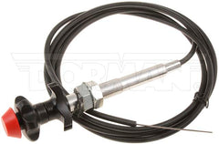 Dorman - Control Cables With 2 In. Black Knob, 10 Ft. Length - 55204