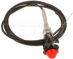 Dorman - Control Cables With 2 In. Black Knob, 10 Ft. Length - 55204