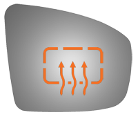 Burco - Passenger Side View Mirror Heated For Heated Infi Jx35 Qx60 Niss Pathfinder Rh Convex - 5524H