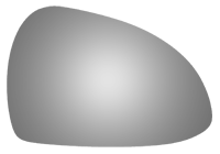 Burco - Passenger Side View Mirror For Porsche 911 Boxster Cayman Rh Convex Fitover