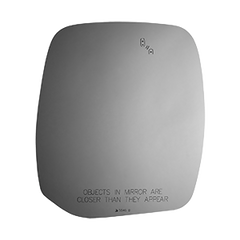 Burco - Passenger Side View Mirror W Blind Spot For Niss Armada Rh Convex Bldspt E C Fitover - 5546B