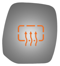 Burco - Passenger Side View Mirror Heated For Heated Infiniti Qx56 Rh Convex E C Dropfit - 5546H