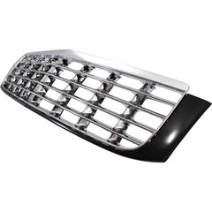 DEVILLE 97-99 GRILLE, Plastic, Chrome Shell/Painted Black Insert
