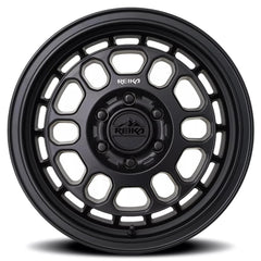 17x8 Aluminum Wheel with 5x130 Bolt Pattern - SATIN BLACK