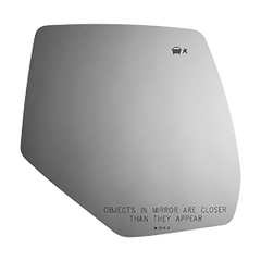Burco - Passenger Side View Mirror W Blind Spot For Cadi Escalade Rh Convex Bldspt Fitover
