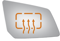 Burco - Passenger Side View Mirror Heated W Mount For Heated Chev Traverse Acadia Rh Convex Rsg - 5628H