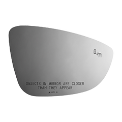 Burco - Passenger Side View Mirror W Blind Spot For Volkswagen Jetta Rh Convex Bldspt Fitover - 5630B