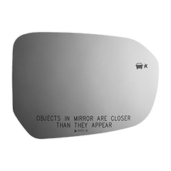 Burco - Passenger Side View Mirror W Blind Spot For Chevrolet Volt Rh Convex Bldspt Fitover - 5673B