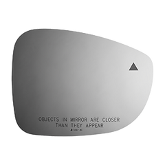 Burco - Passenger Side View Mirror W Blind Spot Cross Path For Chrysler Pacifica Rh Convex Bldspt Crspth Fitover