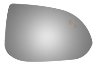 Burco - Passenger Side View Mirror W Blind Spot For Genesis G80 G90 Rh Convex Bldspt E C Fitover - 5698B