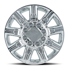 20x8.5 Aluminum Wheel with 8x180 Bolt Pattern - Chrome