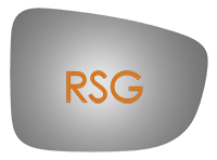 Burco - Passenger Side View Mirror W Mount For Mazda 3 Rh Convex Rsg - 5739RSG