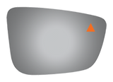 Burco - Passenger Side View Mirror W Blind Spot For Bmw 5 7 Series Rh Convex Bldspt E C Fitover