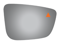 Burco - Passenger Side View Mirror W Blind Spot For Bmw 5 7 Series Rh Convex Bldspt E C Fitover