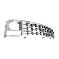 CHEVY C/K SERIES 88-93 GRILLE, Gray Shell and Insert, w/ Single Sealed Beam Headlight, (Exc. WT Model)