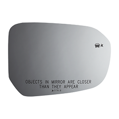 Burco - Passenger Side View Mirror W Blind Spot For Chevrolet Volt Rh Convex Bldspt Fitover