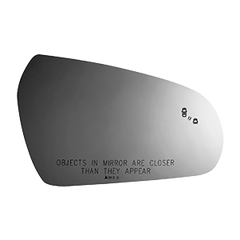 Burco - Passenger Side View Mirror W Blind Spot For Hyundai Veloster Rh Convex Bldspt Fitover