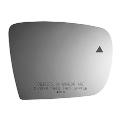 Burco - Passenger Side View Mirror W Blind Spot Cross Path For Maserati Ghibli Rh Convex Bldspt Crspth E C Fitover - 5814BC