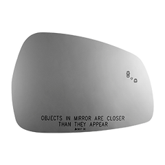 Burco - Passenger Side View Mirror W Blind Spot Cross Path For Kia Stinger Rh Convex Bldspt Crspth E C Fitover - 5817BC