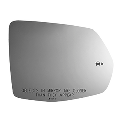 Burco - Passenger Side View Mirror W Blind Spot For Chevrolet Blazer Rh Convex Bldspt Fitover - 5824B