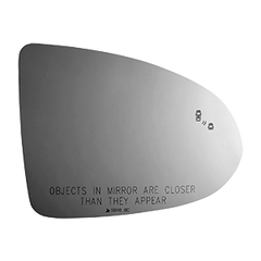 Burco - Passenger Side View Mirror W Blind Spot For Hyun Sonata Rh Convex Bldspt Fitover - 5848BC