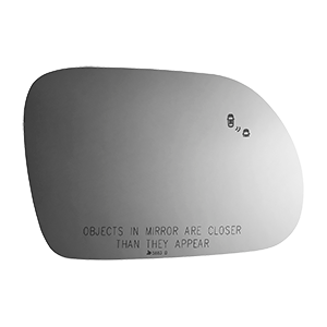 Burco - Passenger Side View Mirror W Blind Spot For Kia Soul Rh Convex Bldspt Fitover - 5883B