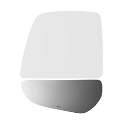 Burco - Driver Side View Mirror For Ford Transit Connect Lh Lower Convex