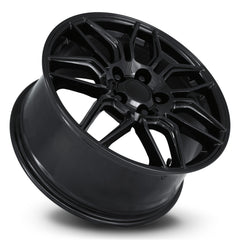 18x8.5 Aluminum Wheel with 5x4.75 Bolt Pattern - Gloss Black