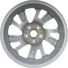 17x7 Factory Replacement New Alloy Wheel for 2019-2021 Hyundai Tucson with 10 Spoke Painted Silver