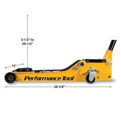 Wilmar Hand Tools 3-1/2 Ton Low Profile Floor Jack