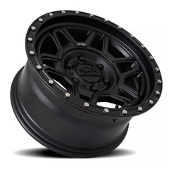 17x9 Aluminum Wheel with 6x139.7 Bolt Pattern - SATIN BLACK