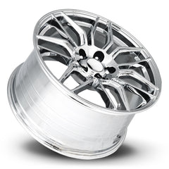19x10 Aluminum Wheel with 5x4.75 Bolt Pattern - Chrome