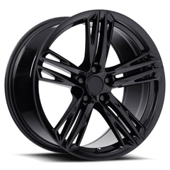 20x10 Aluminum Wheel with 5x120 Bolt Pattern - Gloss Black