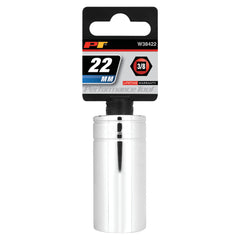 Wilmar Hand Tools 3/8" Dr. 22mm 6pt Deep Socket